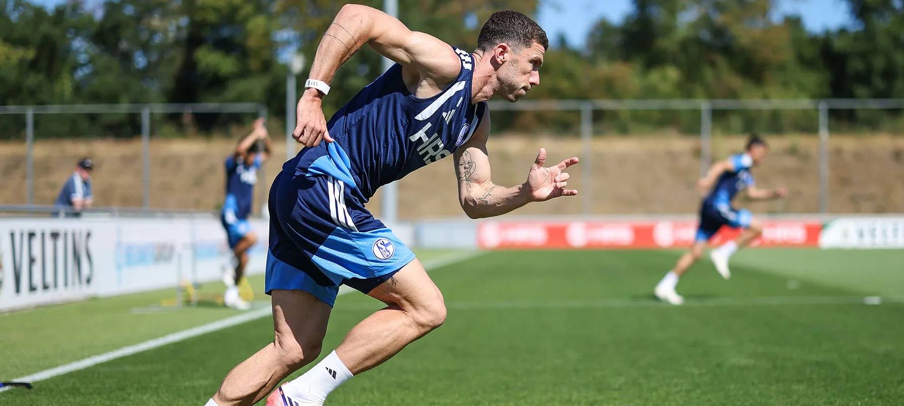 Schalke: Robin Gosens zurück im Training
