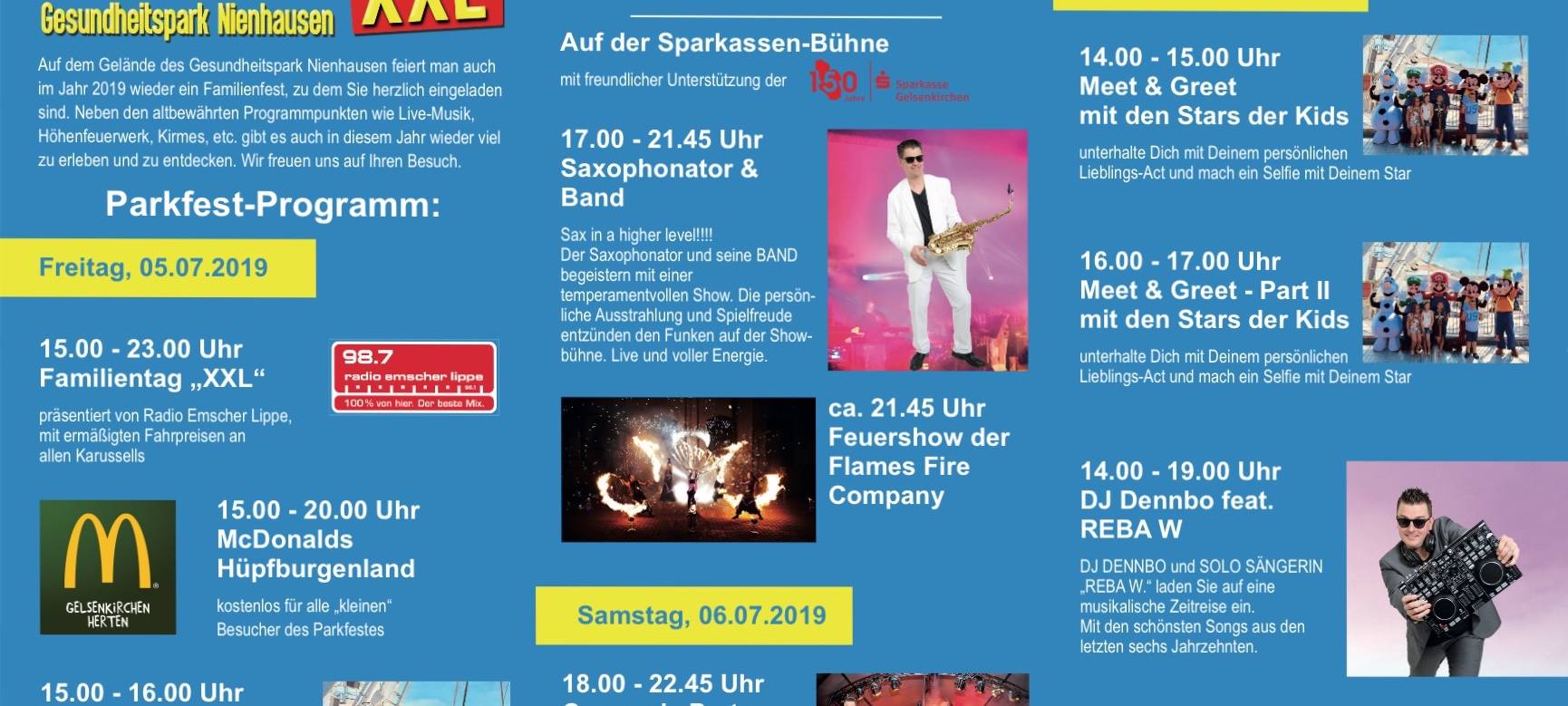 Gelsenkirchen: Aufbau für Parkfest startet