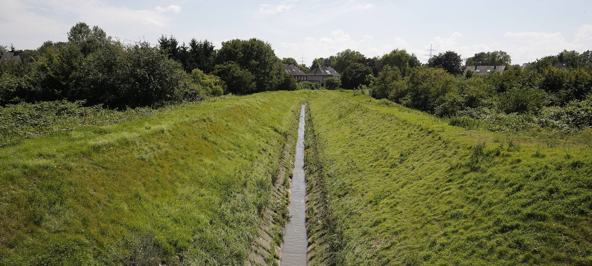 Der Sellmannsbach in Gelsenkirchen