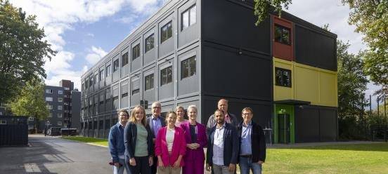 Gelsenkirchen: Modulbau zum Schulstart fertig
