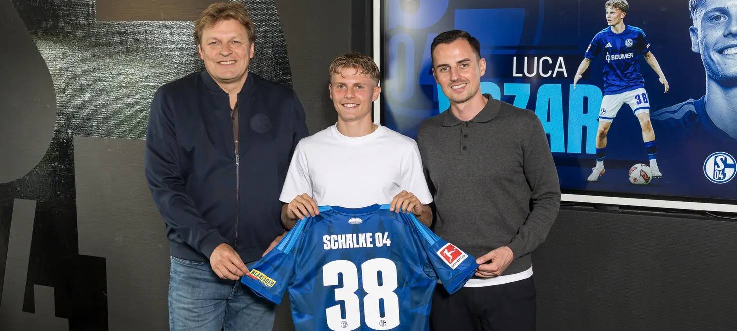 Schalke: Luca Vozar verlängert bis 2029