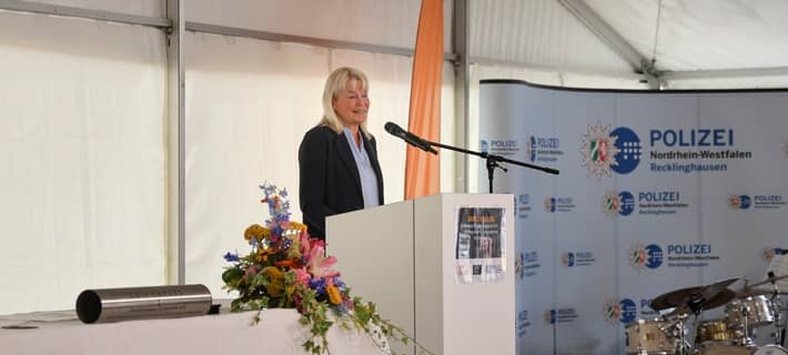 Grundsteinlegung Zentrale Polizeiliche Liegenschaft mit RTZ Recklinghausen am 28.09.2026; Polizeipräsidium Recklinghausen; Quelle: Polizei Recklinghausen
