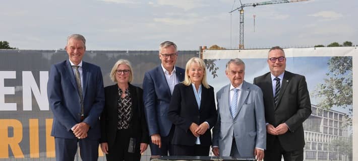 Grundsteinlegung Zentrale Polizeiliche Liegenschaft mit RTZ Recklinghausen am 28.09.2026; Polizeipräsidium Recklinghausen; Quelle: Polizei Recklinghausen