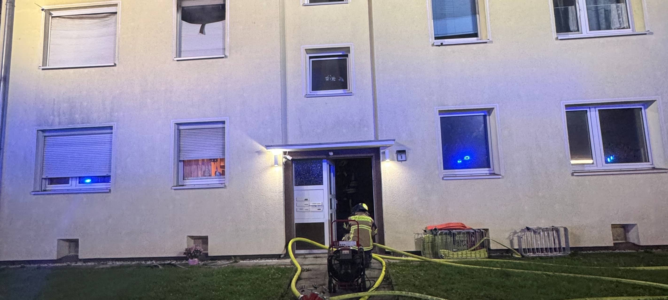 Wohnhausbrand in Gelsenkirchen-Hassel