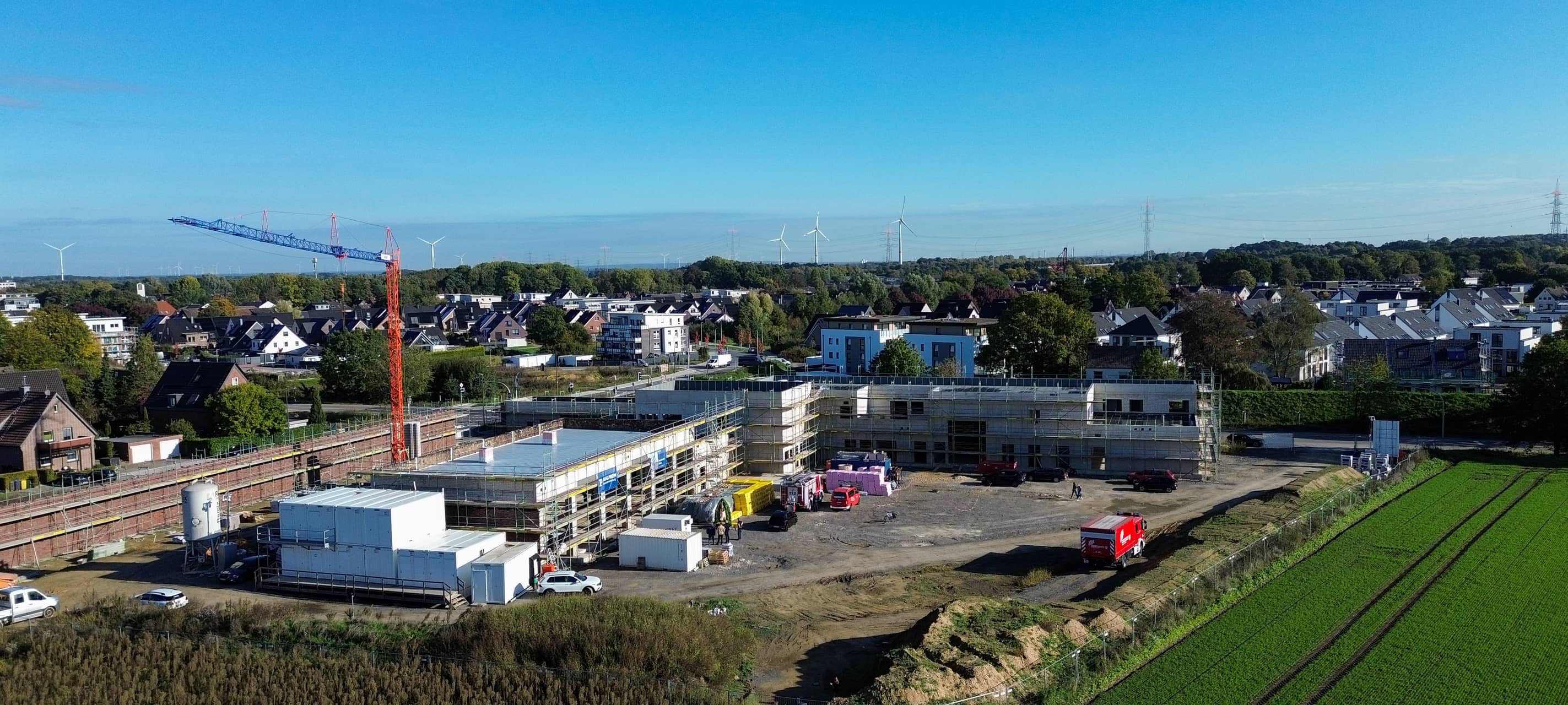 Feuerwache in Kirchhellen nimmt Gestalt an