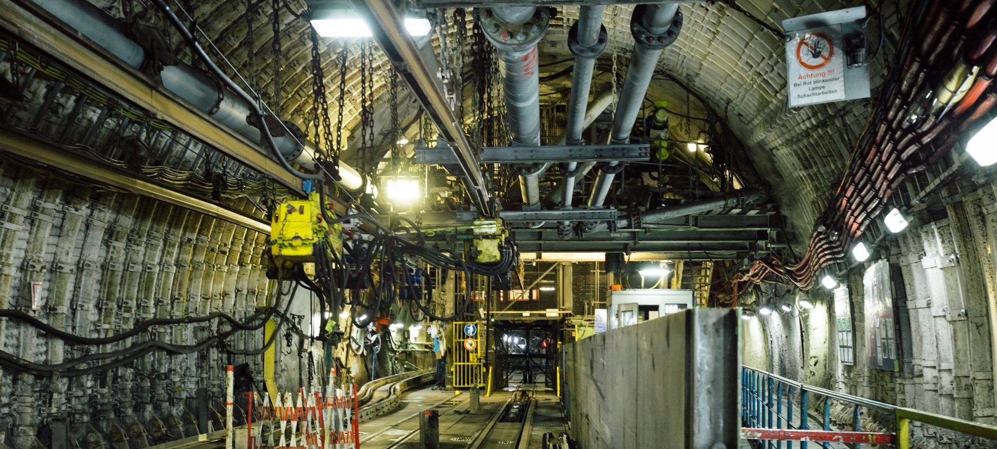 Unter Tage im Bergwerk