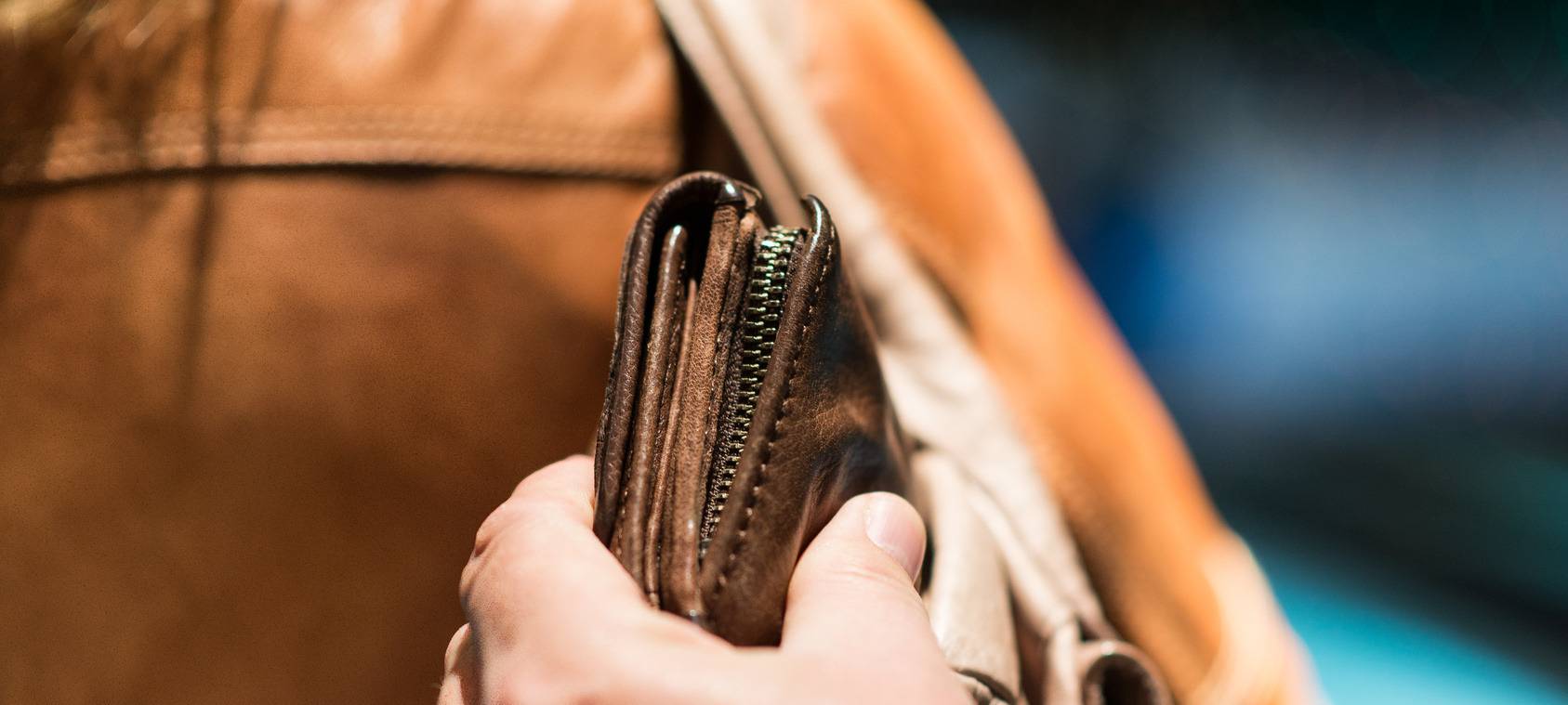 Symboldbild eines Taschendiebs