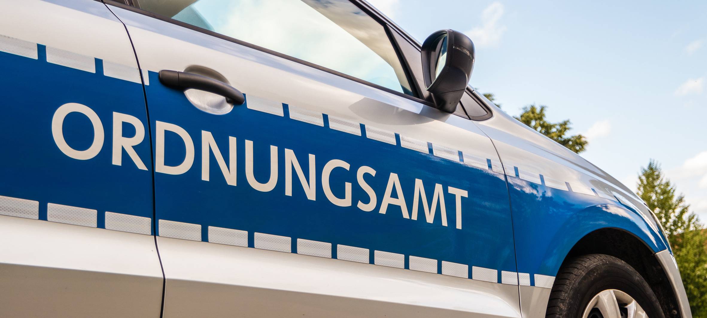 Bild eines Autos vom Ordnungsamt