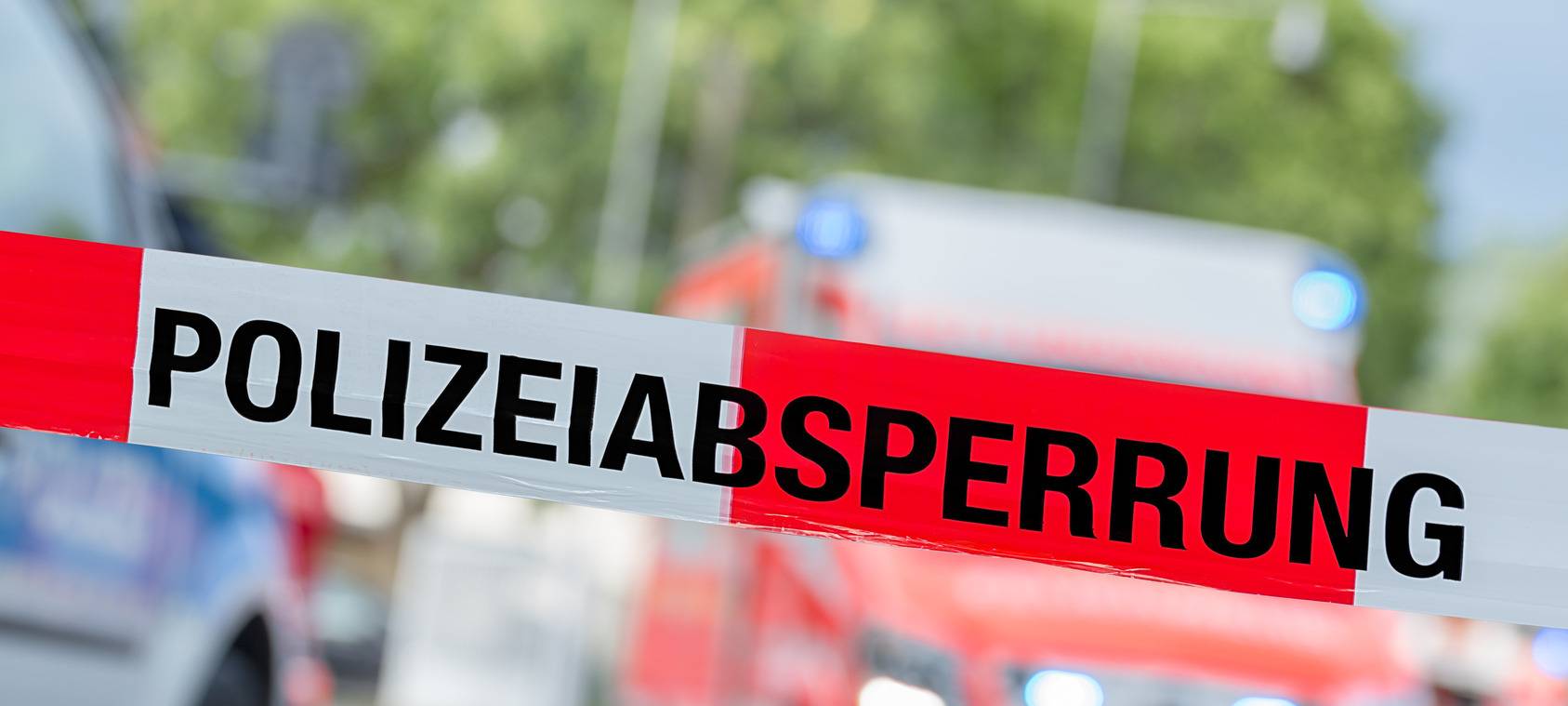 Symboldbild einer Polizeiabsperrung