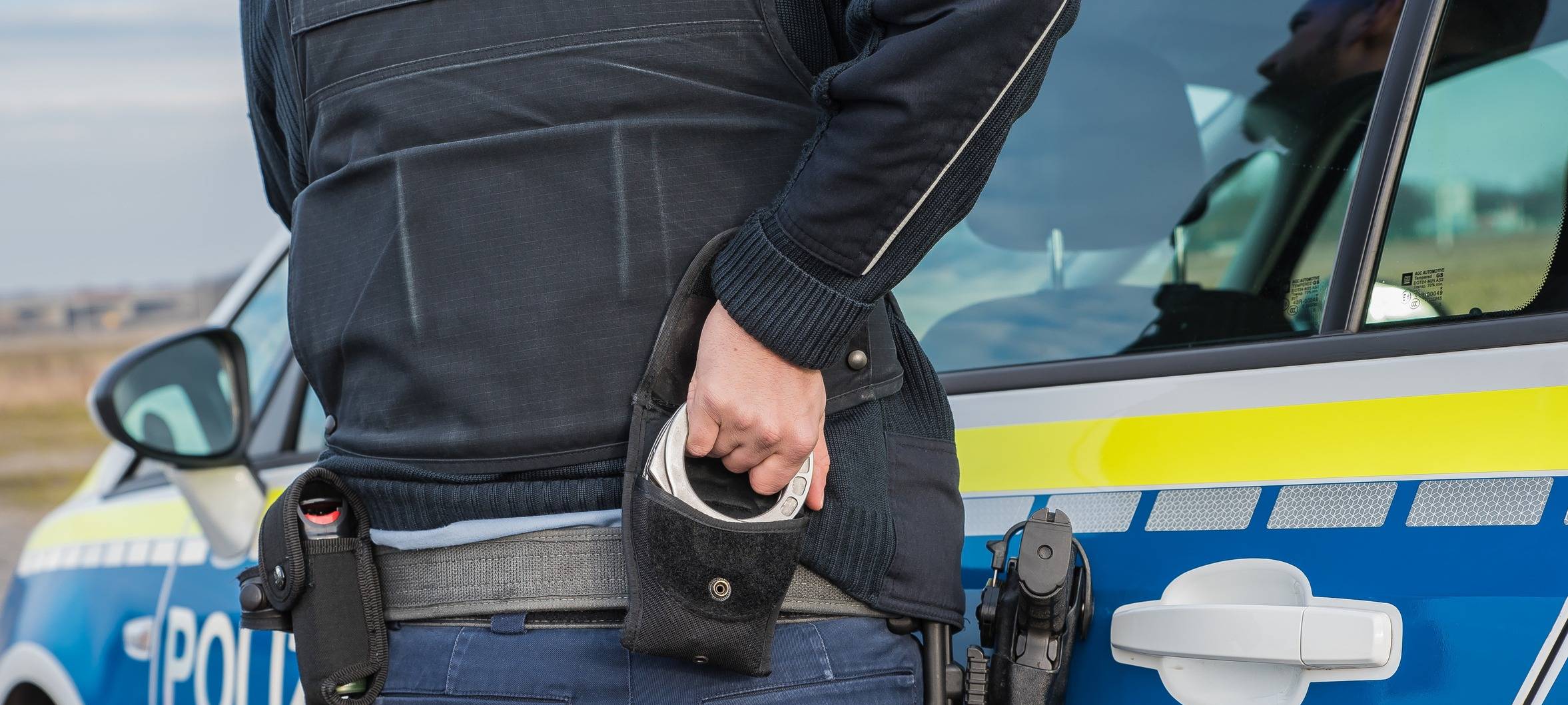 Symboldbild einer Polizeifestnahme