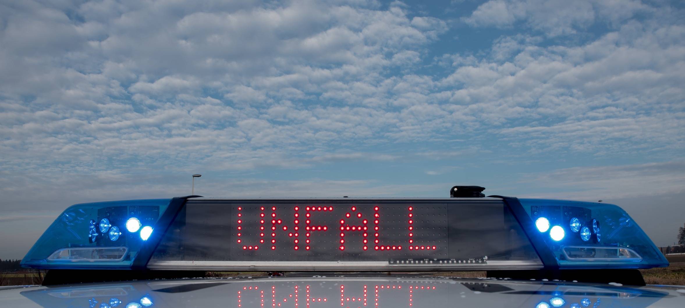 Bild eines Polizeiblaulichts