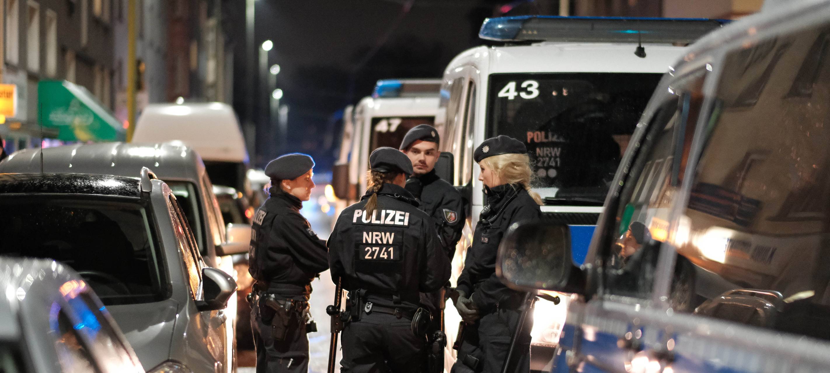 Symbolbild einer Polizeirazzia