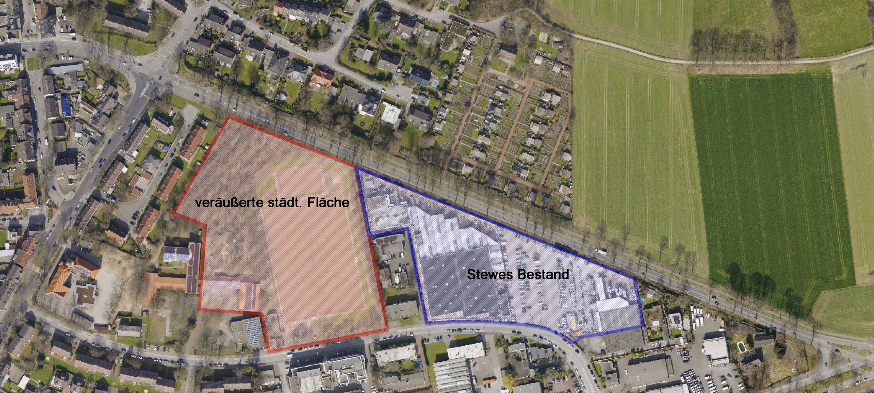 Pläne für die Stewes-Erweiterung in Gladbeck