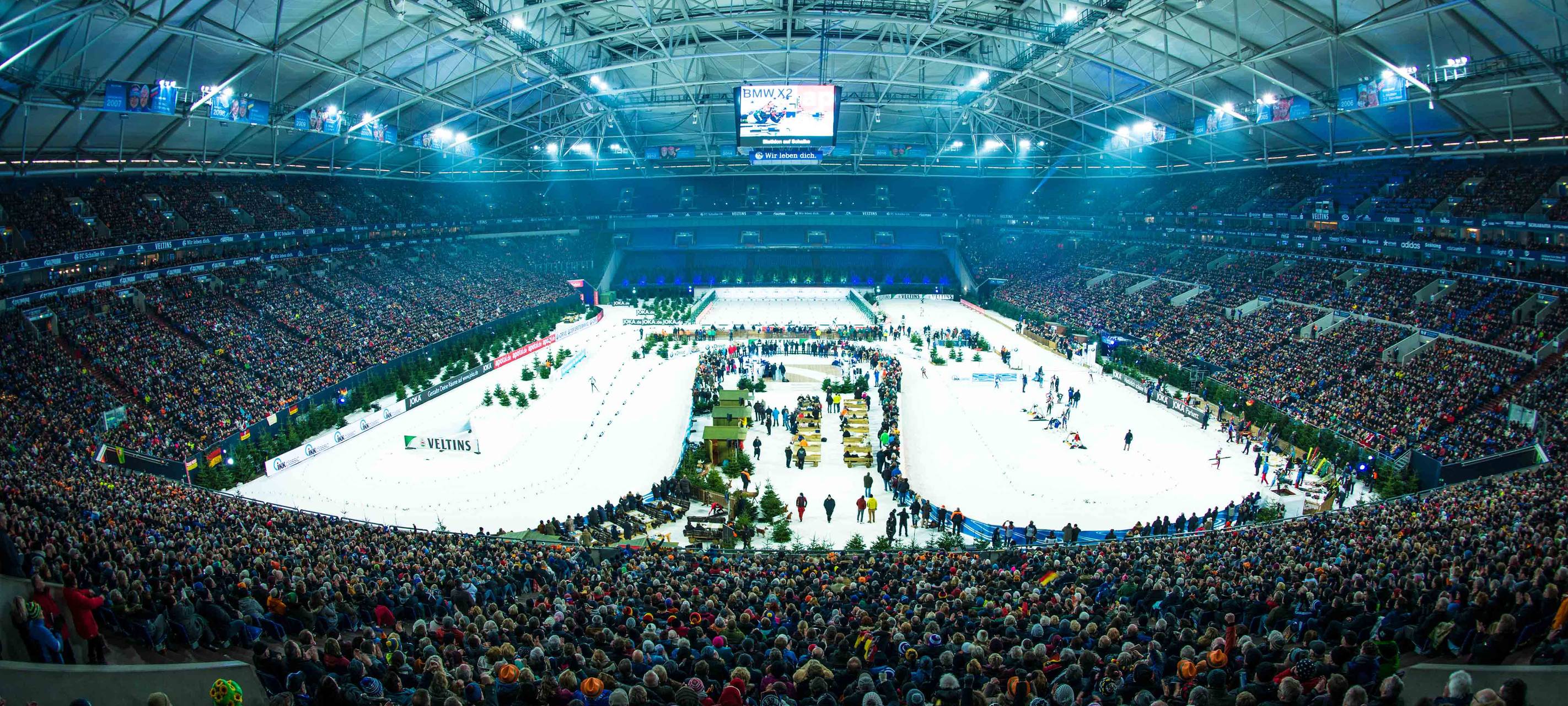 Bild vom Biathlon auf Schalke