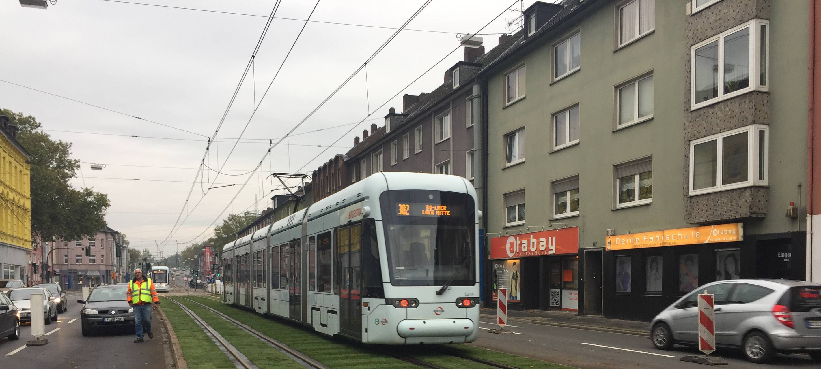 Bild einer Straßenbahn