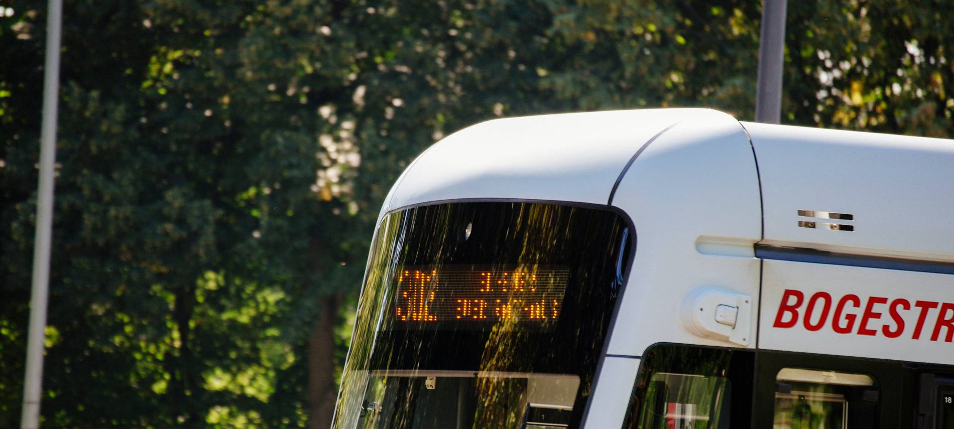 Bild einer Straßenbahn