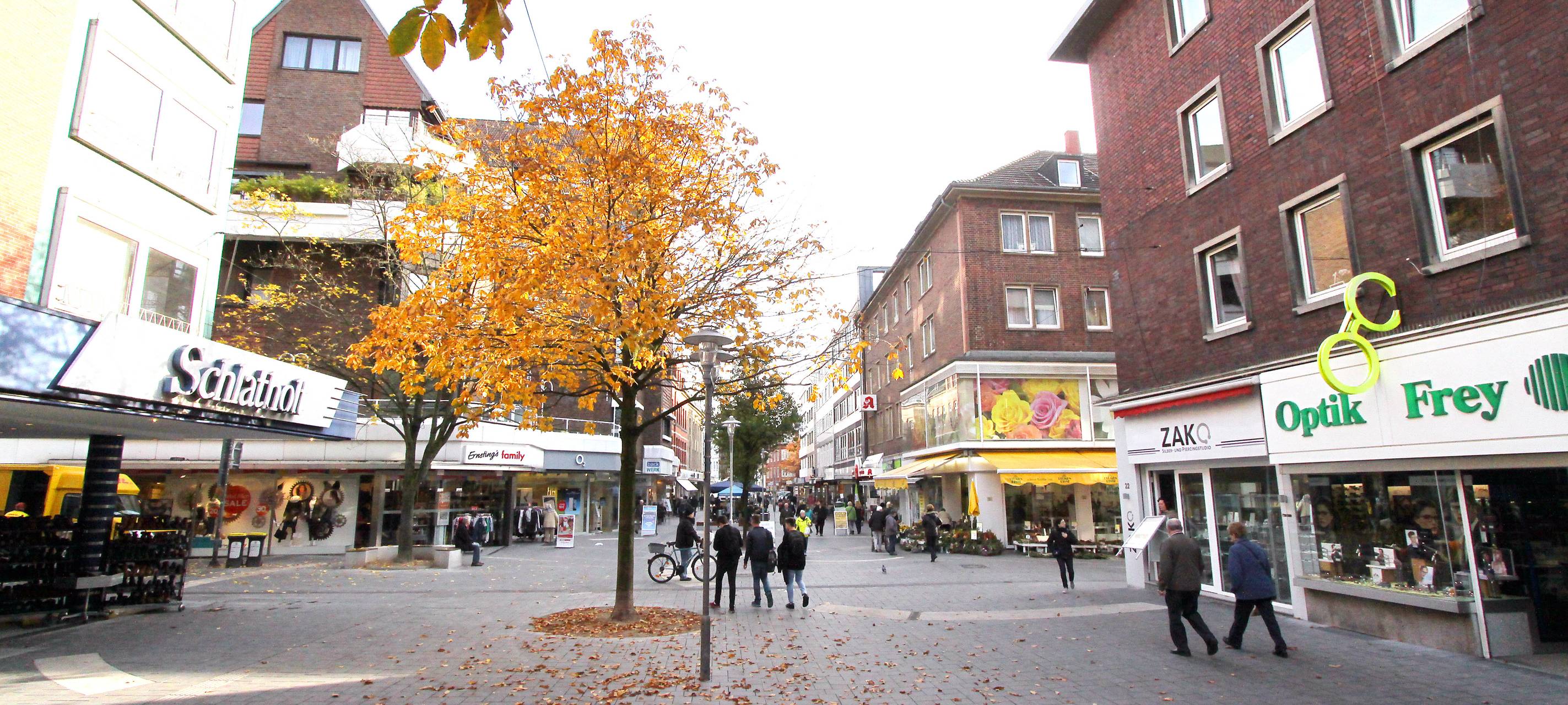 Bild der Gladbecker Innenstadt.