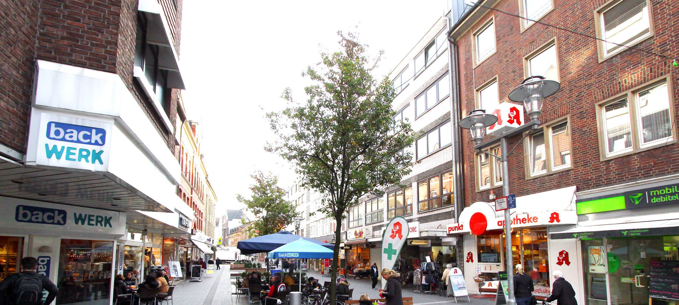 Bild der Gladbecker Innenstadt.