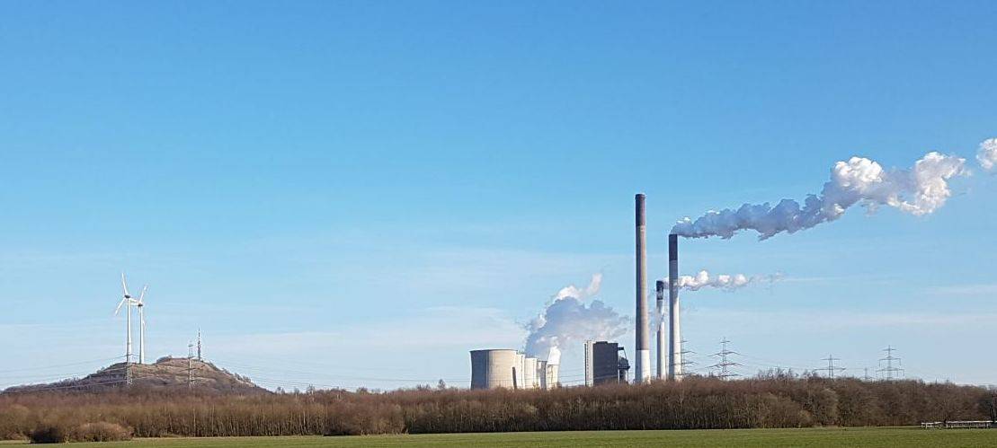 Bild des Kraftwerks Scholven.