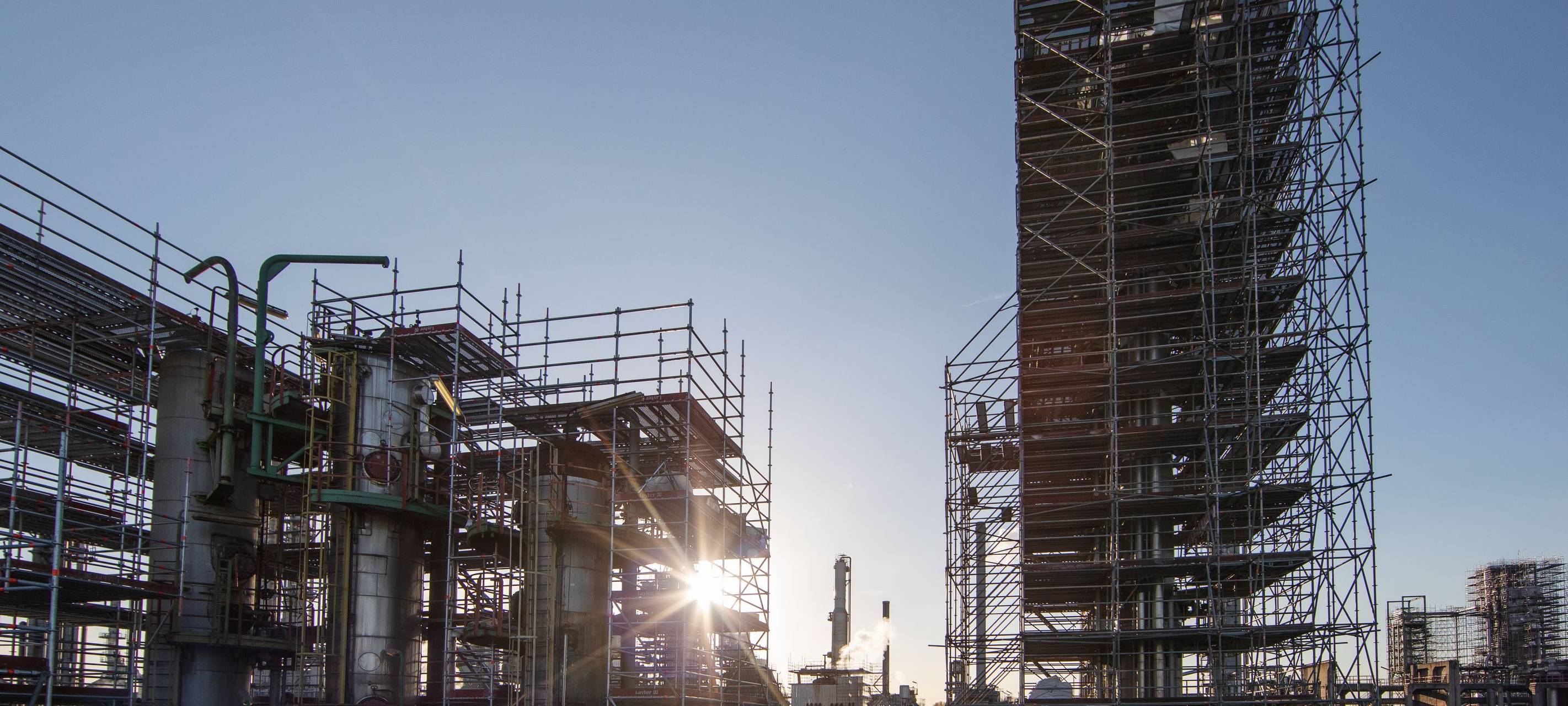 Bild einer Raffinerie
