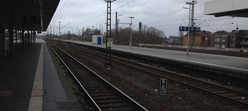 Gelsenkirchen: Bahnstrecke wird wegen Bombenentschärfung gesperrt