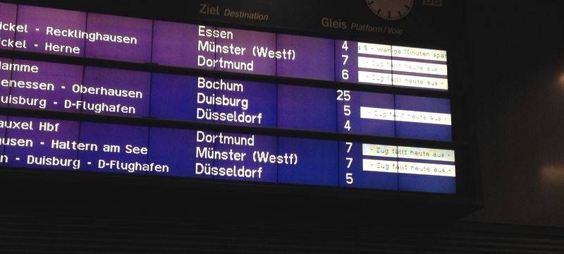 Bombenentschärfung: Bahnverkehr in Gelsenkirchen betroffen