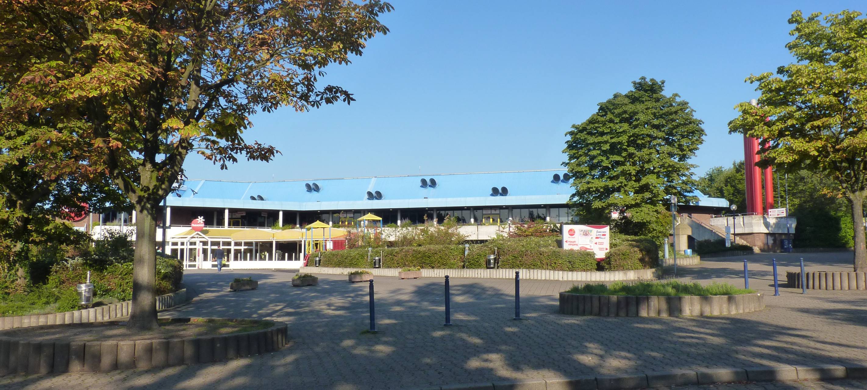 Emscher-Lippe-Halle nimmt Flüchtlinge auf