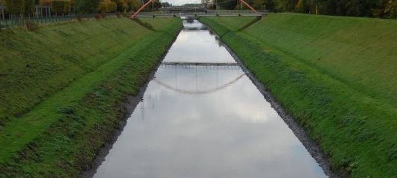 Emscher nicht über die Ufer getreten