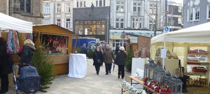 Weihnachtsdorf in Gelsenkirchen-Buer kommt