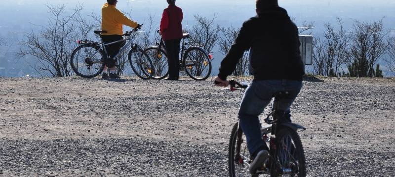Radfahrerin auf Bottroper Halde schwer verletzt