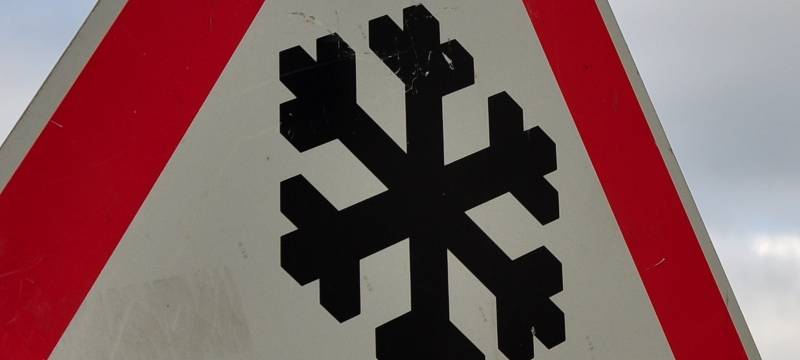 Vereiste Fahrbahnen im Gelsenkirchener Stadtgebiet