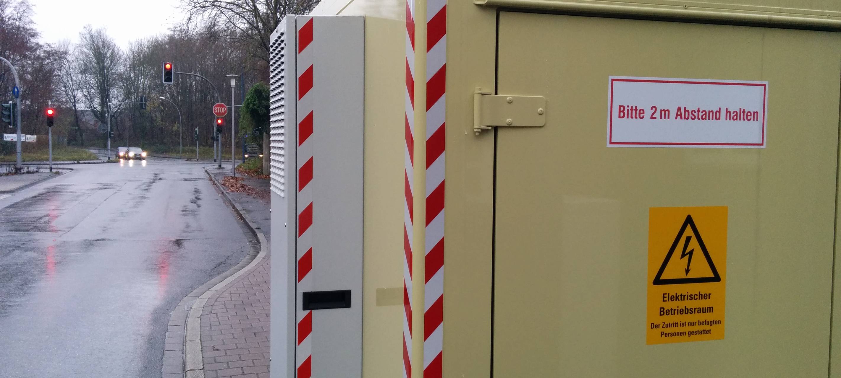 Messstation an der B224