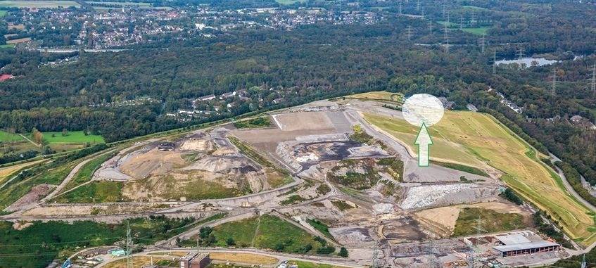 Zentrale Mülldeponie im Emscherbruch in Gelsenkirchen