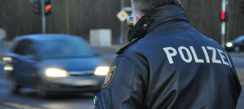 Blitzer in Gelsenkirchen mit Plane abgedeckt