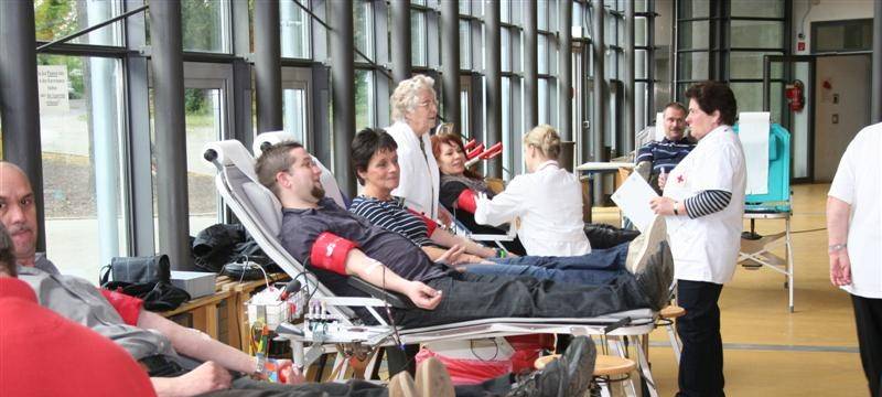 Blutzapfen im Akkord in Gladbeck, Bottrop und Gelsenkirchen