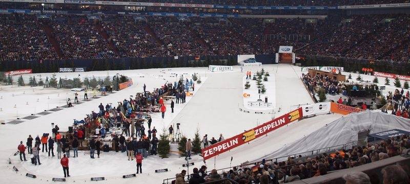 Wieder Biathlon auf Schalke