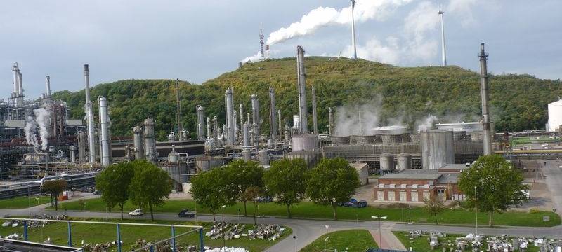 Das Ruhröl-Werk in Gelsenkirchen-Scholven
