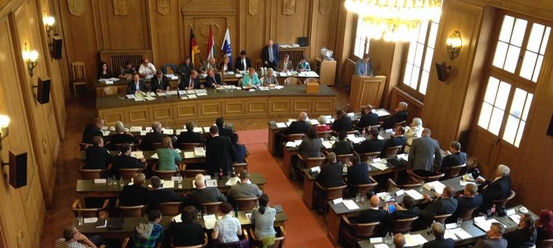 Erste Ratssitzung in Bottrop