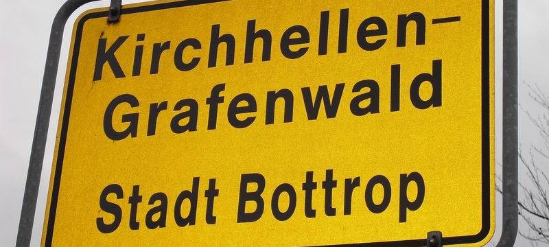 Baustelle: Sperrung in Bottrop-Grafenwald