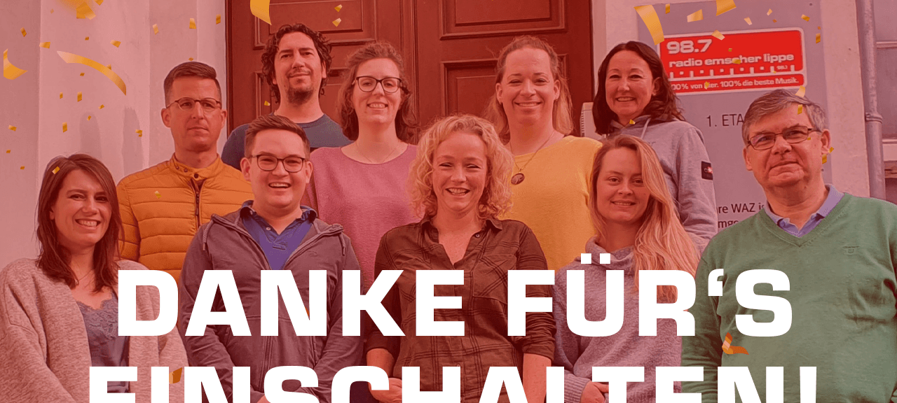 Täglich über 100.000 HörerInnen - danke für eure Treue!