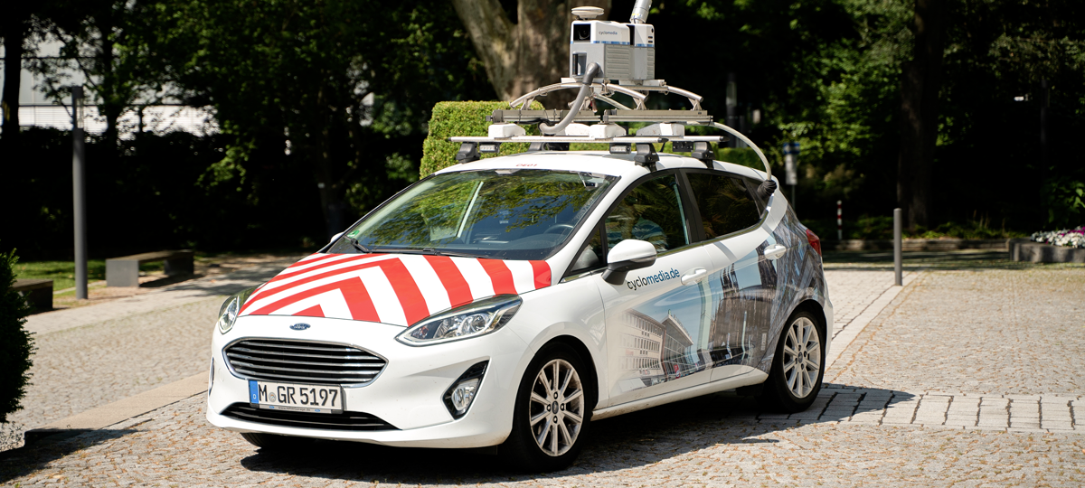 Wagen mit Spezialkamera