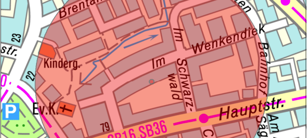 Bombenfund in Kirchhellen-Mitte