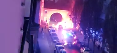 Auto brennt in Gelsenkirchen-Ückendorf