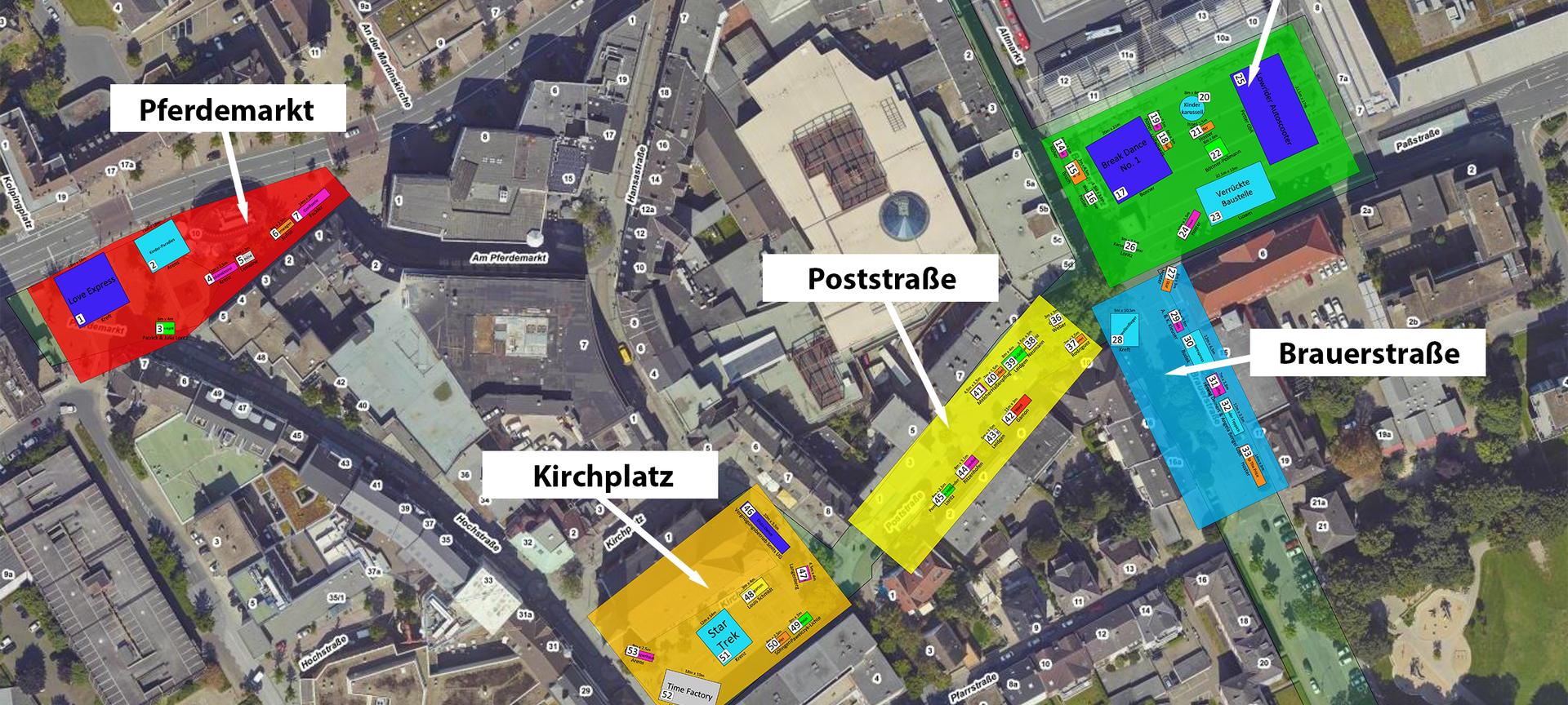 Bottroper Karnevalskirmes startet an neuen Schauplätzen