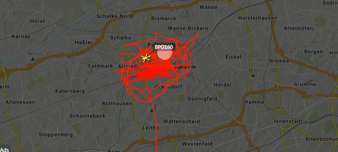 Hubschrauber über Gelsenkirchen: "Keine Gefahr!"