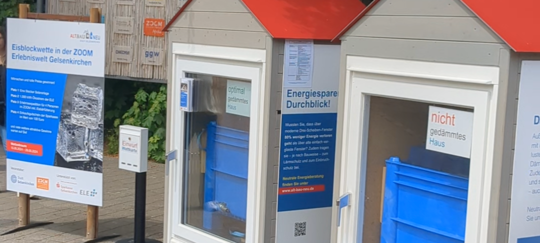 Eisblock-Wette in der Gelsenkirchener ZOOM Erlebniswelt startet