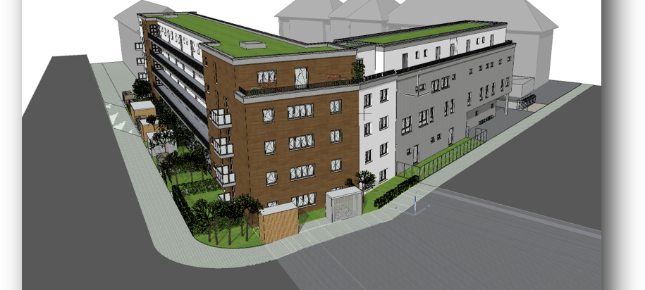 Pläne für Schrotthochhaus