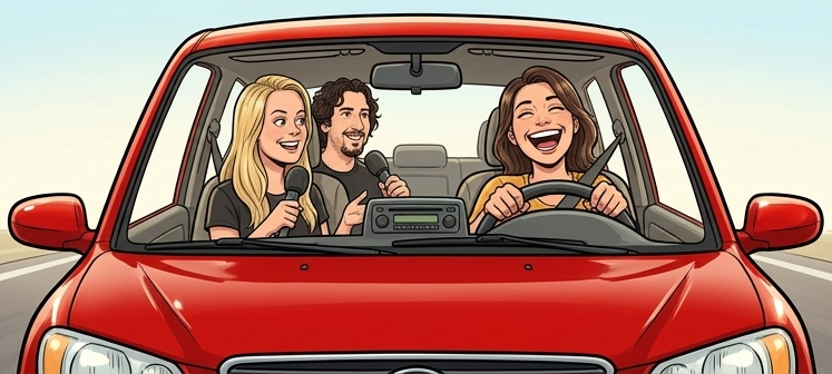 Wir fahren mit euch zur Arbeit