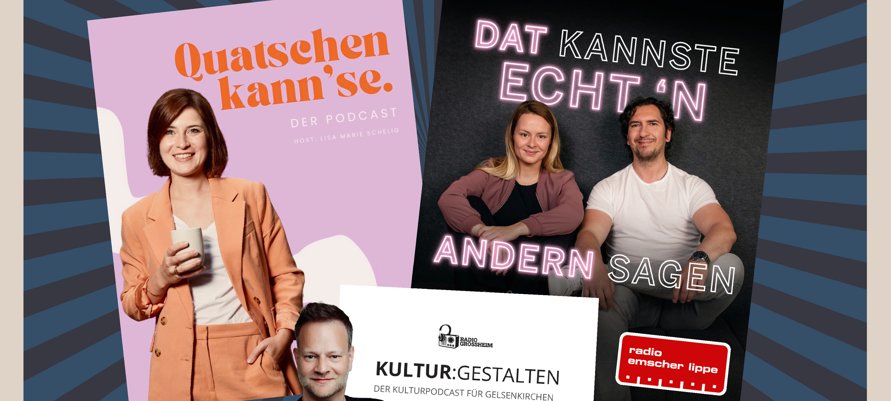 Die Live-Podcasterei am 10.03.2026 in der KAUE in Gelsenkirchen.