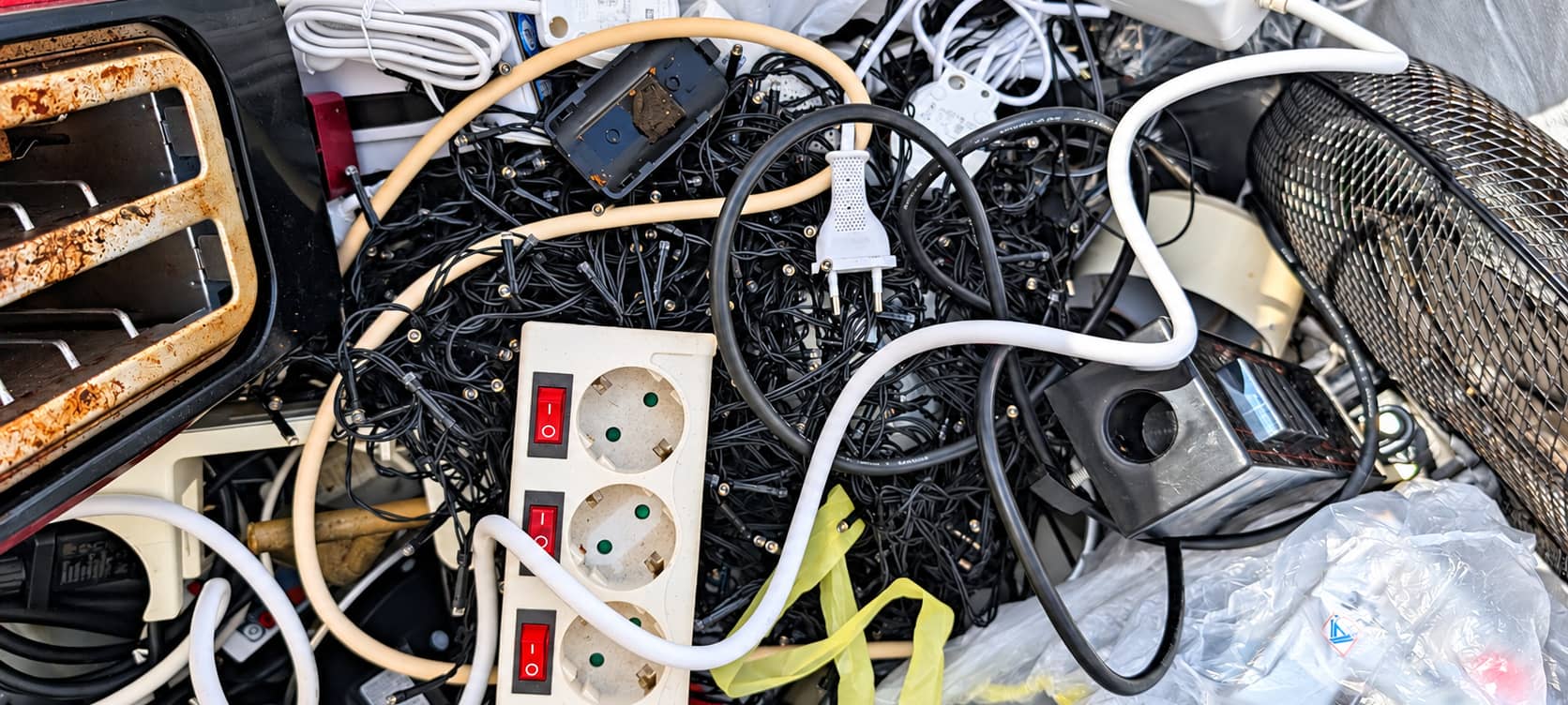 Gladbeck: Ein Kubikmeter Elektroschrott gesammelt